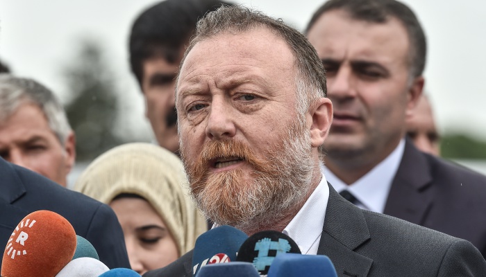 The co-leader of the pro-Kurdish Peoples' Democratic Party (HDP) Sezai Temelli speaks to the media on May 25 , 2018 during a campain meeting for the presidential elections near the prison where Demirtas is being held in Edirne.
The pro-Kurdish Peoples' Democratic Party launches its campaign for the presidential and parliamentary polls on June 24 in front of the prison where the HDP presidential candidate and ex-HDP leader Selahattin Demirtas is being held / AFP PHOTO / Ozan KOSE / AFP PHOTO / OZAN KOSE