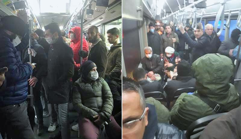 AKP trollerini korona da durduramadı: İBB’yi karalamak için topluca otobüse binmişler