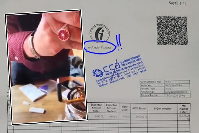 Ethem Sancak’ın yeğeni, Kovid-19 testi yaparken görüntülendi