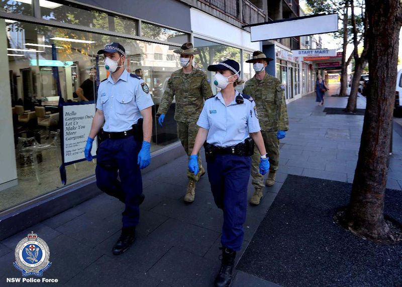 Korona virüsle mücadele  Avustralya ordusu seferber oldu