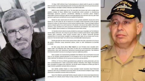 Tümamiral Yaycı’nın istifa mektubu: Boşa çıkarılmış, onuru örselenen bir amiral