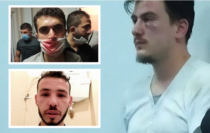 Açık alanda teravih namazı kılmak isteyenlere polis biber gazı sıktı, darp ett