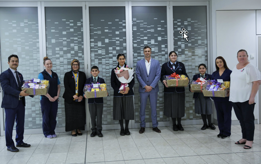 Hastane müdürlerinden Amity’e teşekkür: Öğrencilerden sağlık çalışanlarına anlamlı ziyaret