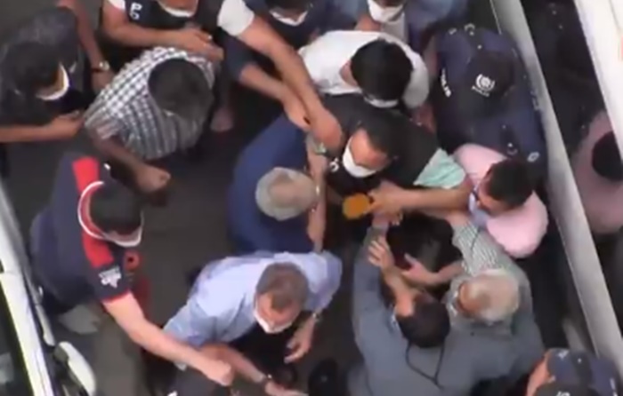 Ömer Faruk Gergerlioğlu’na polis saldırısı