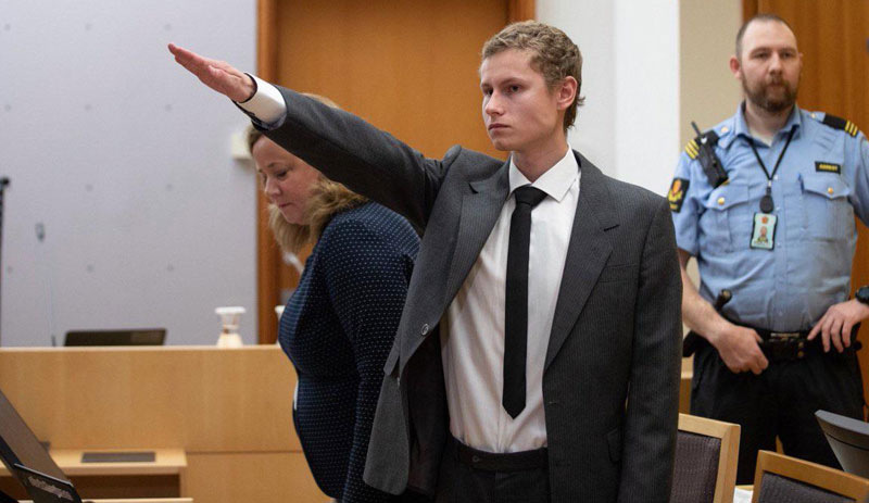 Norveçli cami saldırganı caniye ülke tarihinin en ağır cezası verildi