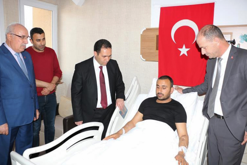 Afrin “gazisi” Üsteğmen: Önce 9.30’da ziyaretime geldiler, sonra saat 10’da ihraç ettiler