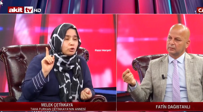 Akit TV programı yarıda kesti: Harbiyeli Annesi Melek Çetinkaya konuşturulmadı