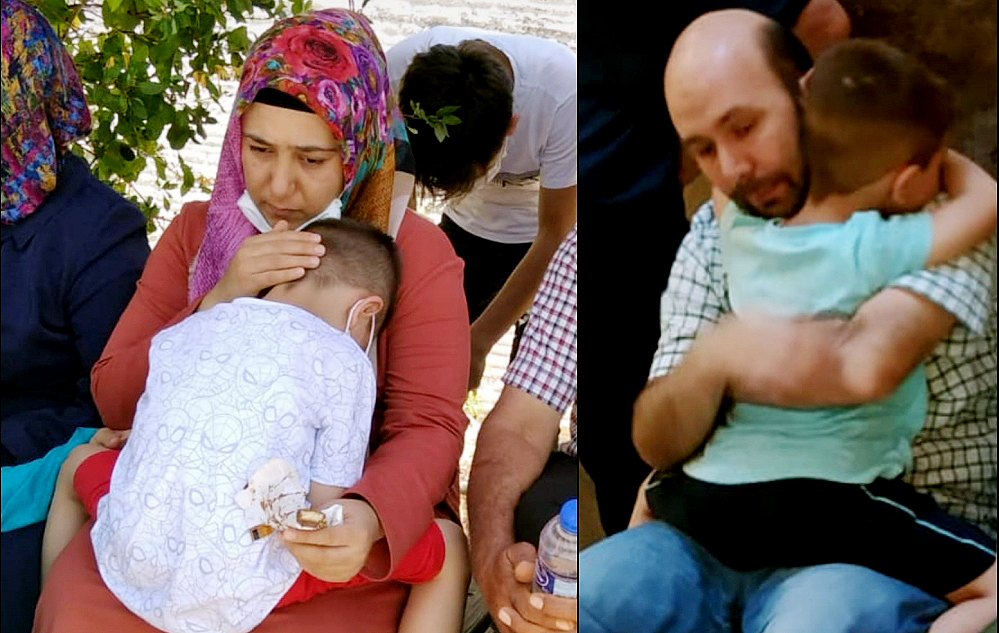 Annesi ve babası birer gün arayla tutuklandı: Ahmet Şerif kanser dedeye emanet