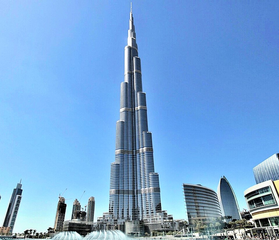 Dünyanın en yüksek binası Dubai’de:Şehir merkezi  en yüksek binalara ev sahipliği yapıyor