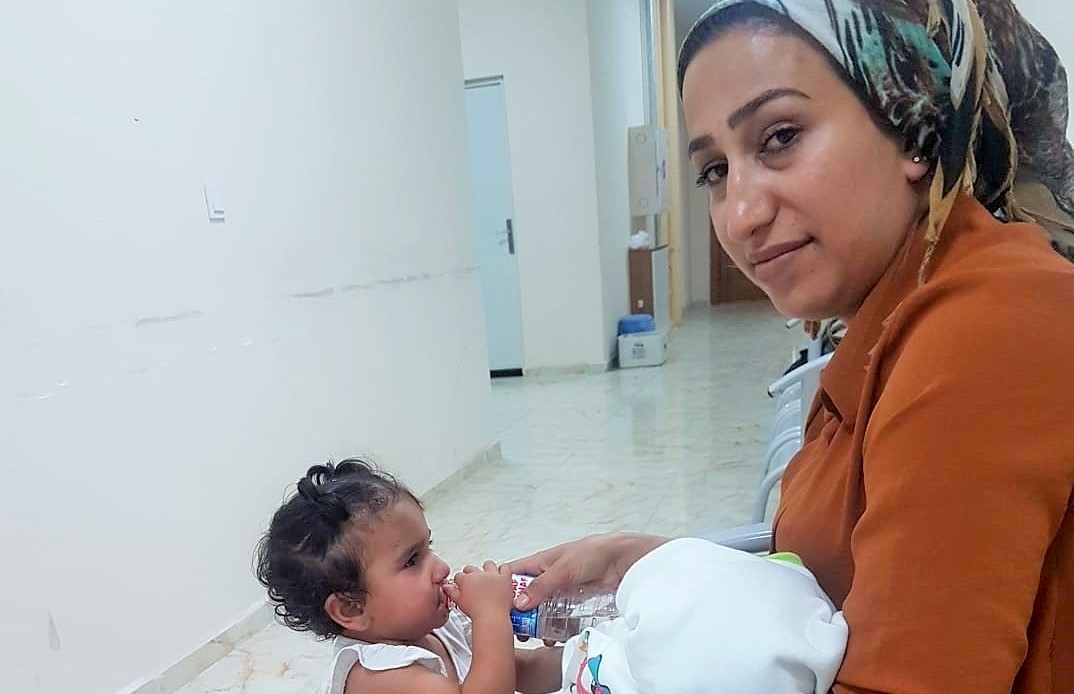 10 günlükken annesiyle hapse giren Omedya bebek 40 günlük oldu