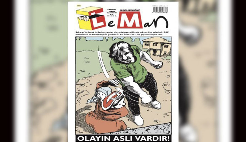 Leman Sakarya’daki ırkçılığı kapağına taşıdı