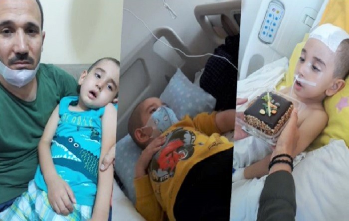 AKP zulmü babaya hasret bıraktı: 6 yaşındaki beyin kanseri Selman da babasını görmeden gözlerini yumdu