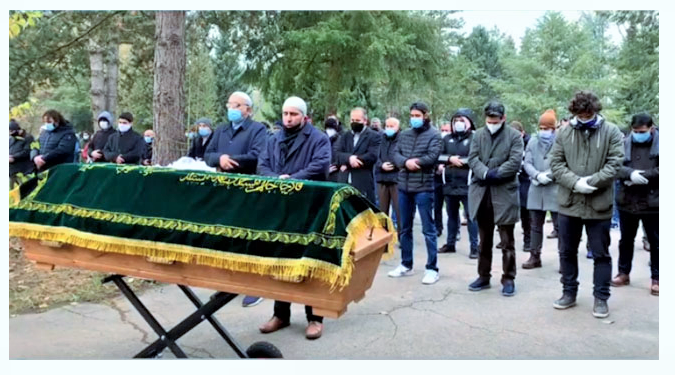 Almanya’da Koronavirüse yakalanan Hasan Bacak ebediyete uğurlandı