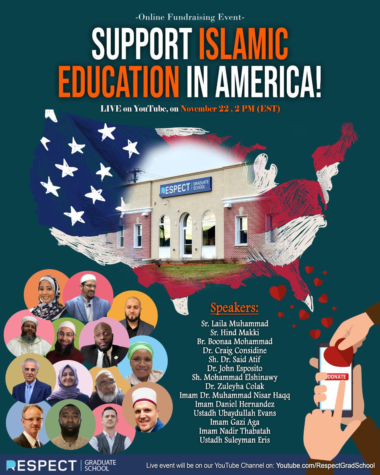 Kanaat önderleri gelecek nesiller için konuşacak: Amerika’da İslami eğitime destek buluşması