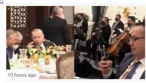 AKP’li Cumhurbaşkanı’ndan, vatandaşa kuru ekmek, Irak Başbakanı’na Saray’da müzikli ziyafet