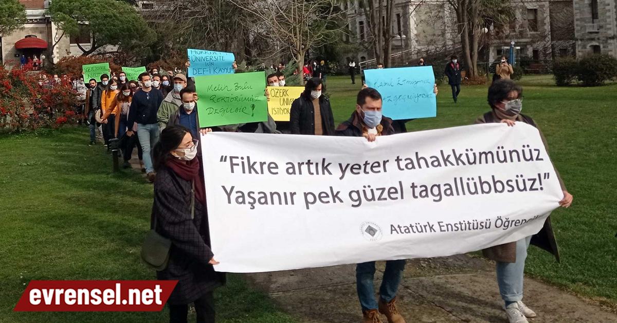 Boğaziçi’nde AKP’li rektöre tepki dinmiyor: Melih Bulu rektörümüz olamaz