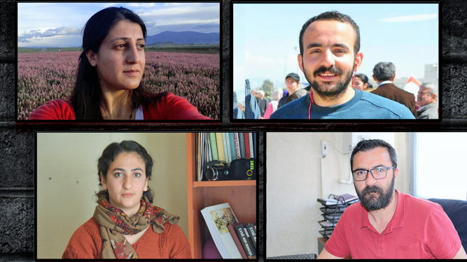 4 Gazeteci 100 gündür tutuklu: Helikopterden atılan Şiban ve Turgut’un haberini yapmışlardı