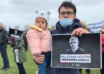 Avrupa genelinde Gergerlioğlu’na destek gösterileri düzenlendi