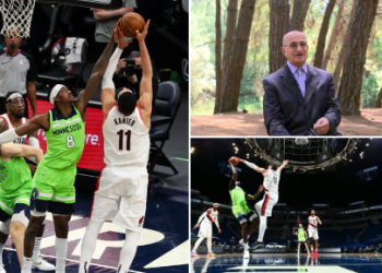 Enes Kanter 22. double-double’nı yaptı, galibiyeti Yusuf Bekmezci’ye adadı