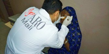 Gürkan Gürbüz: ARO, katarakt ameliyatlarıyla 761 Afrikalı’nın gözlerini dünyaya açmasına vesile oldu.