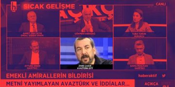 Zihni Çakır: Amirallerin bildirisi, yayınlanmadan önce AKP’li bakanın elindeydi