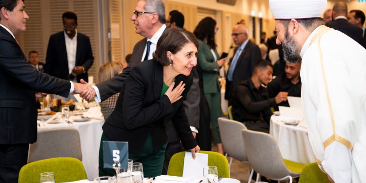 Berejiklian, iftara ev sahipliği yaptı: Başbakanlık iftarında, farklı inanç temsilcileri bir araya geldi