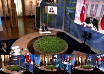 Biden, İklim Zirvesi’nde Erdoğan konuşmaya başlayınca salondan ayrıldı