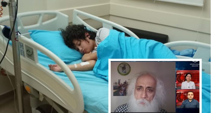 Suavi’den örnek hareket: Anne ve babası tutuklu lösemi hastası Hakan’a moral verdi