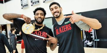 Portland Trail Blazers’den jest: Efsanevi oyuncnun adına her yıl verilen ödüle Enes Kanter layık görüldü