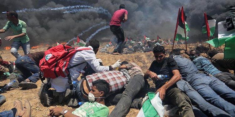 İsrail katliamı sürüyor: 145 Filistinli öldü, 1100 kişi yaralandı