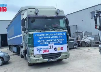 Kardeşlerini unutmadılar: Ramazan yardım tırları Yusanistan’a ulaştı