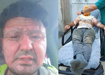 Ağır yaralanan KHK’lı askerin eşi feryad etti: Yıldızlarını söktüğünüz üsteğmenin haline bakın, ne suçu vardı?