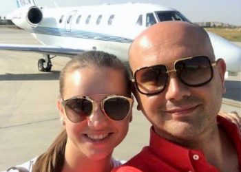 İş adamların gaspedilen malına çöken Cihan Ekşioğlu ve eşi Katerina’nın jet sefası