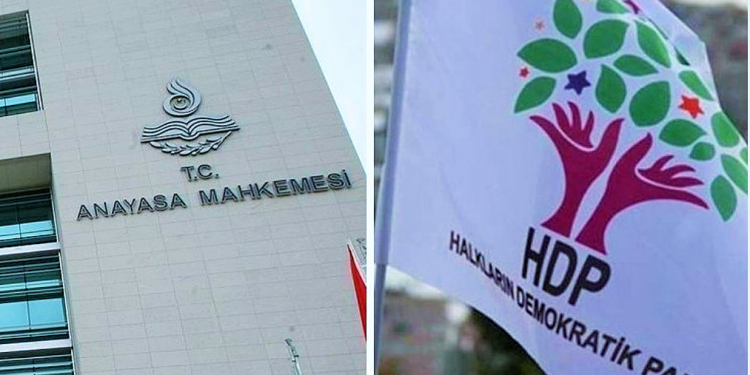 AYM, HDP’nin kapatılmasına ilişkin hazırlanan iddianameyi kabul etti