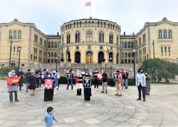 Kaçırılan eğitimci İnandı için Oslo’da protesto:Orhan İnandı serbest bırakılsın