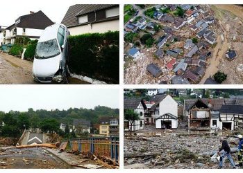 200 yılın en büyük sel felaketi: Hizmet gönüllüleri Almanya’daki sel mağdurlarına yardım eli uzattı