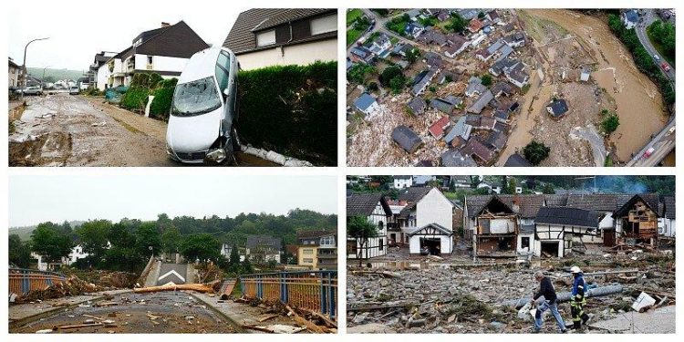 200 yılın en büyük sel felaketi: Hizmet gönüllüleri Almanya’daki sel mağdurlarına yardım eli uzattı