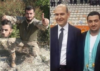 Suriye’de kesik başla poz veren AKP’liden gazeteci Murat Ağırel’e tehdit