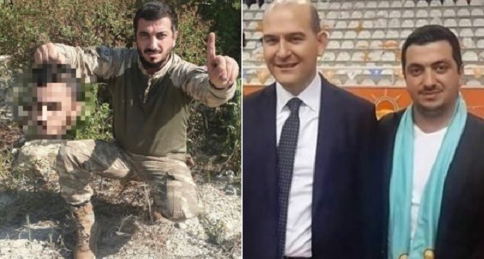 Suriye’de kesik başla poz veren AKP’liden gazeteci Murat Ağırel’e tehdit