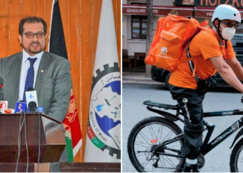 Eski Bakan yemek kuryesi oldu: Ülkeyi terk eden Cumhurbaşkanı Eşref Gani’nin kabinesinde yer alıyordu