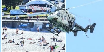 Sydney’de havadan ve karadan Covid-19 mesajı: ‘Bu bir halk sağlığı düzenidir, kuralları çiğnemeyin, para cezası kesilecek’