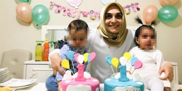 Tahliye edilen Merve Hande Kayış çocuklarına kavuştu