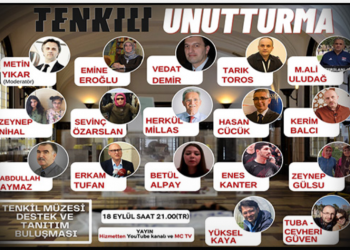 Tenkil müzesi buluşması, 18 eylül’de