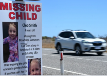 Başbakan Mark McGowan açıkladı: 4 yaşındaki kayıp kızı bulana 1 milyon dolar ödül verilecek