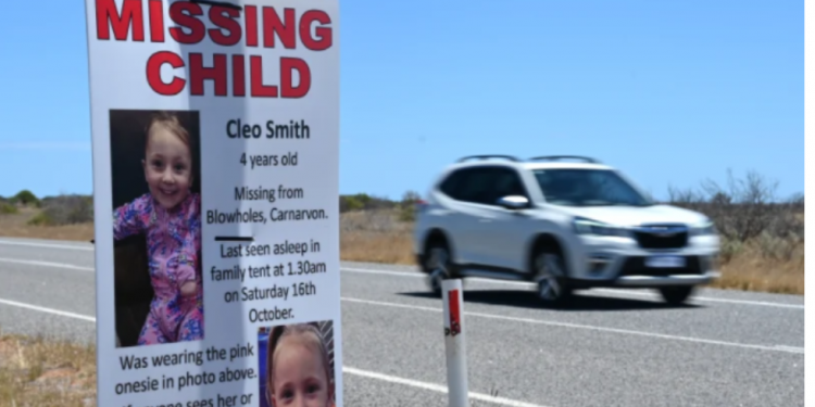 Başbakan Mark McGowan açıkladı: 4 yaşındaki kayıp kızı bulana 1 milyon dolar ödül verilecek