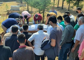 Meriç’te boğularak vefat eden KHK’lı Erkan öğretmen, memleketinde defnedildi