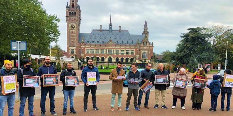 Lahey Adalet Divanı önünden çağrı: Hasta tutsakları bırakın