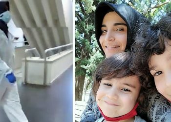 AKP Türkiye’sinde bu da oldu: Covidli Serpil Can özel tulumla mahkemeye getirildi, tutuklandı