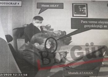 AKP’li vekilin oğlu rüşvet verirken görüntülendi