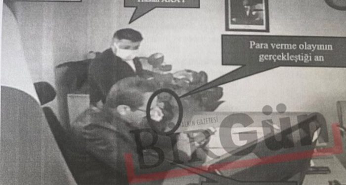 AKP’li vekilin oğlu rüşvet verirken görüntülendi